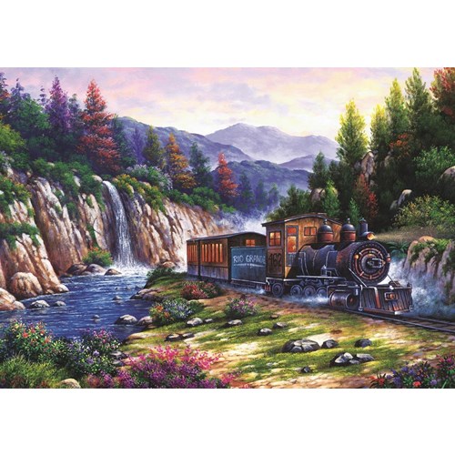 1000 bitar - Arturo Zarraga, Travelling by Train
