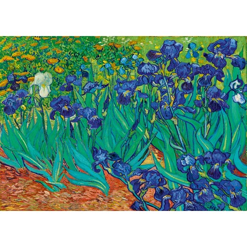 1000 bitar - Vincent Van Gogh, Irises
