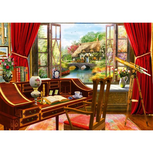 1000 bitar - Dominic Davison, Study view