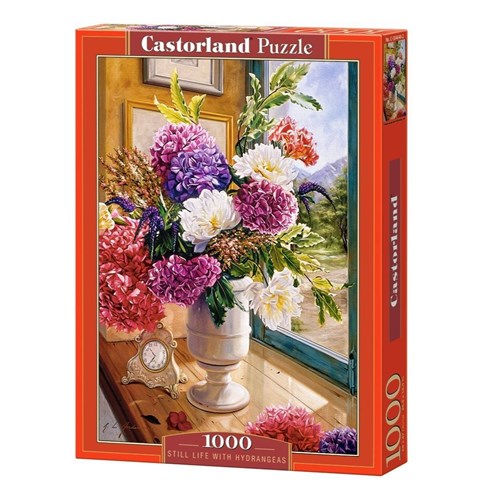 1000 bitar - Still Life with Hydrangeas