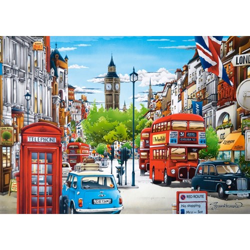 1500 bitar - London