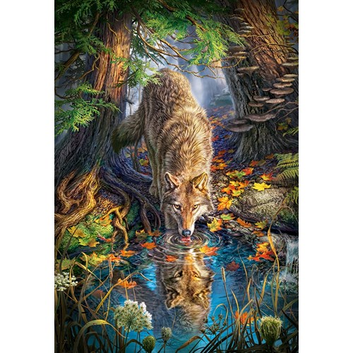 1500 bitar - Wolf in the wild