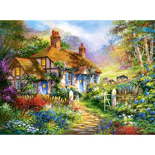 3000 bitar - Forest cottage