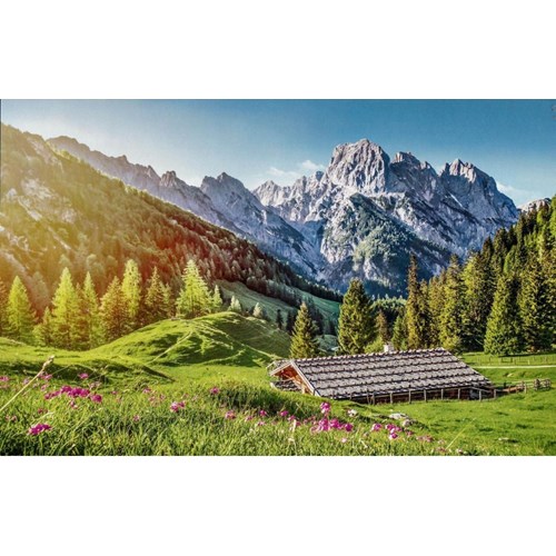 500 bitar - Summer in the alps