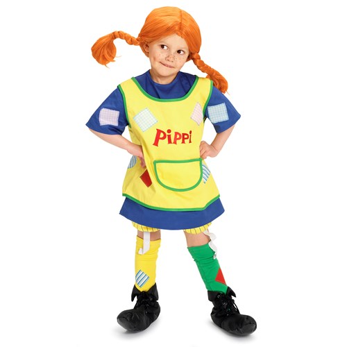 Kläder Pippi Långstrump 110-116 cl, ca 4 år