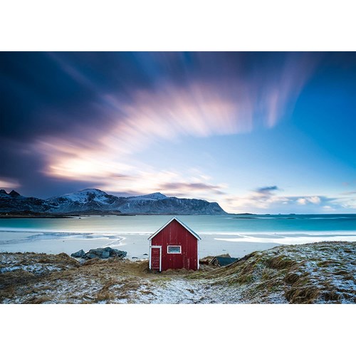 1000 bitar - Hut at the atlantic coast