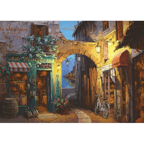 1000 bitar - Sam Park, Alley at lake Como