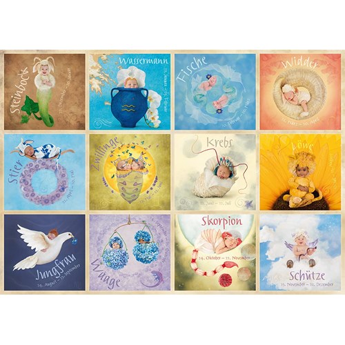 1000 bitar - Anne Geddes, Star sign babies