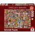 1000 bitar - Shelley Davies, Vintage artists materials