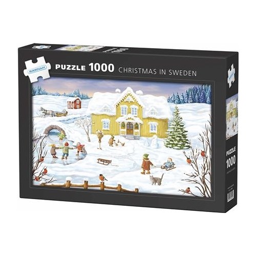 1000 bitar - Christmas in Sweden