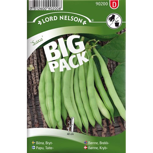 Böna, Brytböna, Saxa, Big Pack