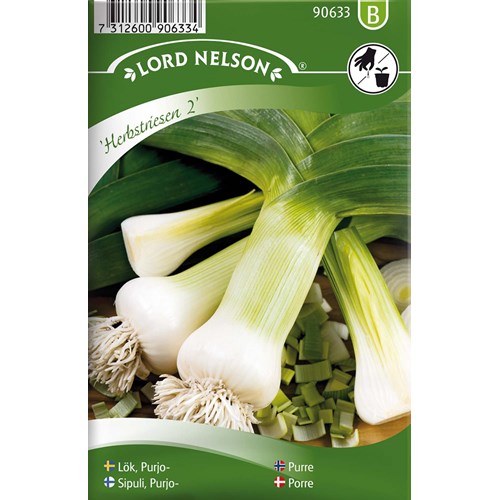 Lök, Purjo-, Herbstriesen 2, höst