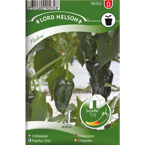 Chilipeppar, Padron