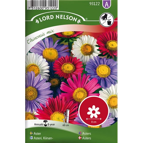 Aster, Enkel, bl färger