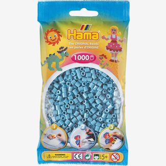 Pärlor Hama midi nr 31, 1000 st, turkos