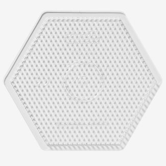 Pärlplatta midi hexagon stor