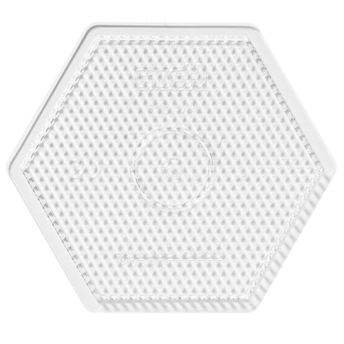 Pärlplatta midi hexagon stor