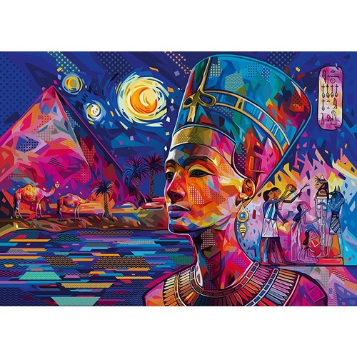 1000 bitar - Nefertiti on the Nile