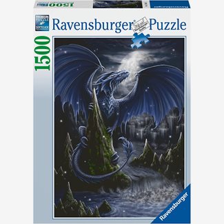 1500 bitar - The dark blue dragon