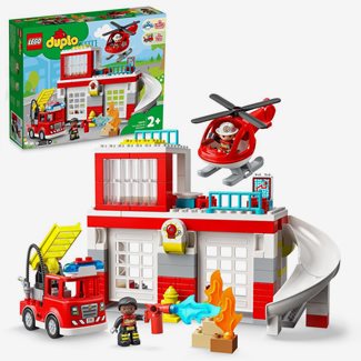 Lego Duplo, Brandstation & helikopter