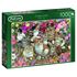 1000 bitar - Floral Cats
