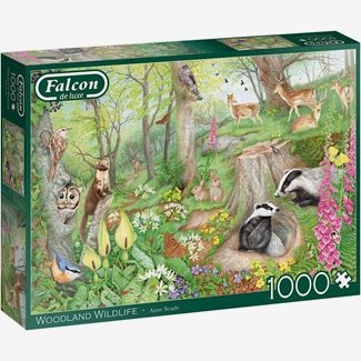 1000 bitar - Woodland wildlife
