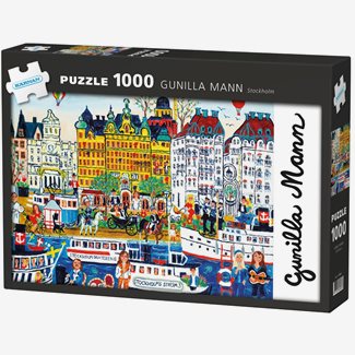 1000 bitar - Gunilla Mann, Stockholm
