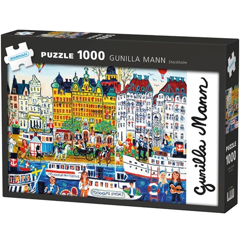 1000 bitar - Gunilla Mann, Stockholm