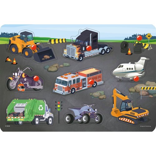 Knoppussel, 8 bitar Fordon