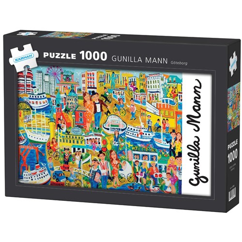 1000 bitar - Gunilla Mann, Göteborg