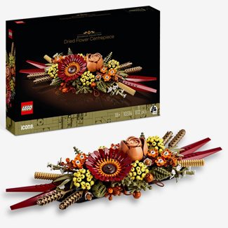 Lego Botanicals, Prydnad med torkade blommor