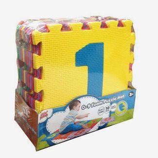 KID, 0-9 Foam Pusselmatta