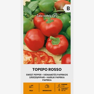 Paprika, Topepo Rosso