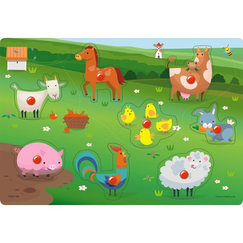 Knoppussel, 8 bitar Lantgård