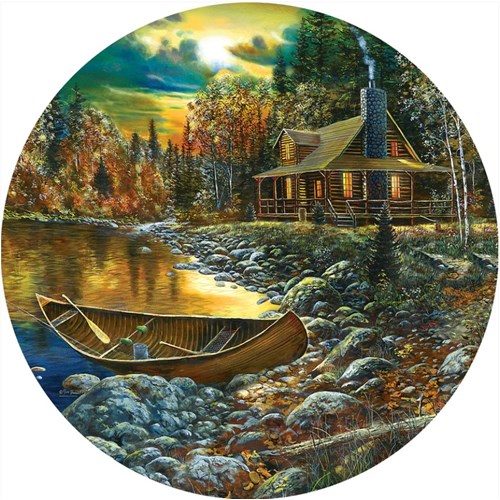 500 bitar - Jim Hansel, Fall cabin