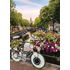 1000 bitar - Bicycle and flower in Amsterdam