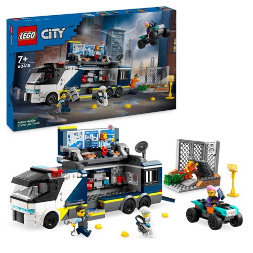 Lego city, Polisens mobila laboratoriebil