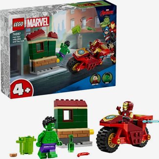 Lego Super-Heroes, Iron man med motorcykel och Hulk