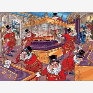 1000 bitar - Wasgij Mystery 12, The unusual suspects