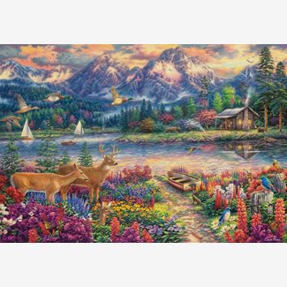 1500 bitar - Spring mountain majesty