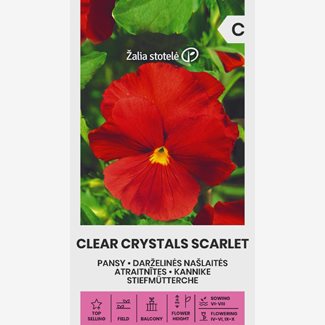 Pensé, Clear Crystals Scarlet