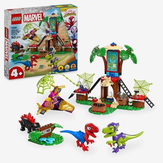 Lego Marvel, Spideys och Gobbys raptorstrid vid trädkojan