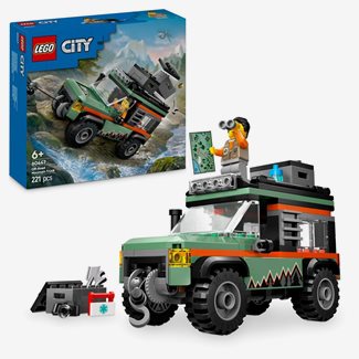 Lego city, 4-hjulsdriven terrängbil för bergskörning