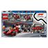 Lego city, F1 Depåstopp och depåteam med ferrari