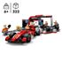 Lego city, F1 Depåstopp och depåteam med ferrari