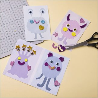 Pysselset, Mini DIY Designkit - monster