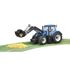 Traktor, New Holland T7.315 med frontlastare