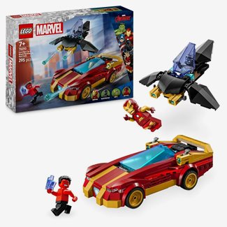 Lego Super-Heroes, Iron Mans bil och Black Panther mot Red Hulk