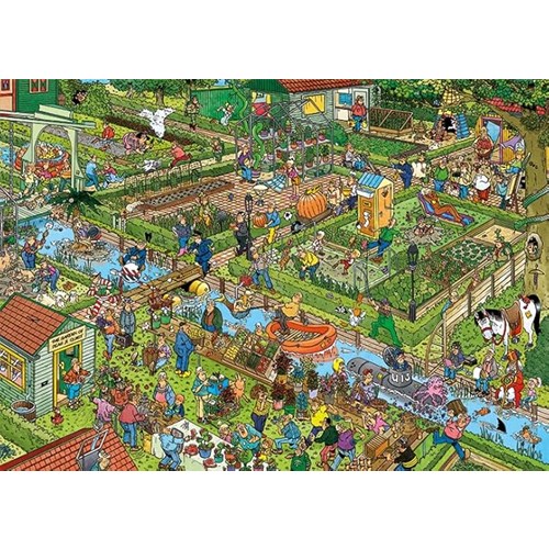 1000 bitar - The vegetable garden