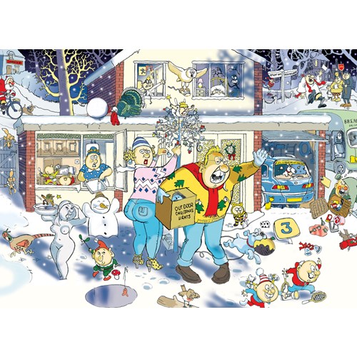 1000 bitar - Wasgij Christmas 9, A bright christmas night